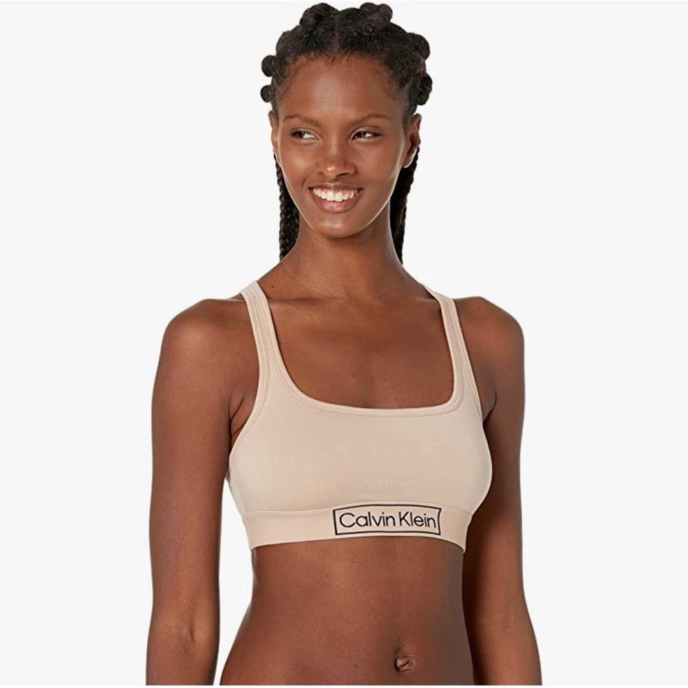 Calvin Klein Reimagined Heritage Unlined Bralette Cedar